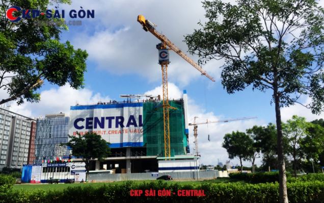 Công trình Central TP. Hồ Chí Minh - Bơm Bê Tông CKP - Sài Gòn - Công Ty Cổ Phần CKP - Sài Gòn